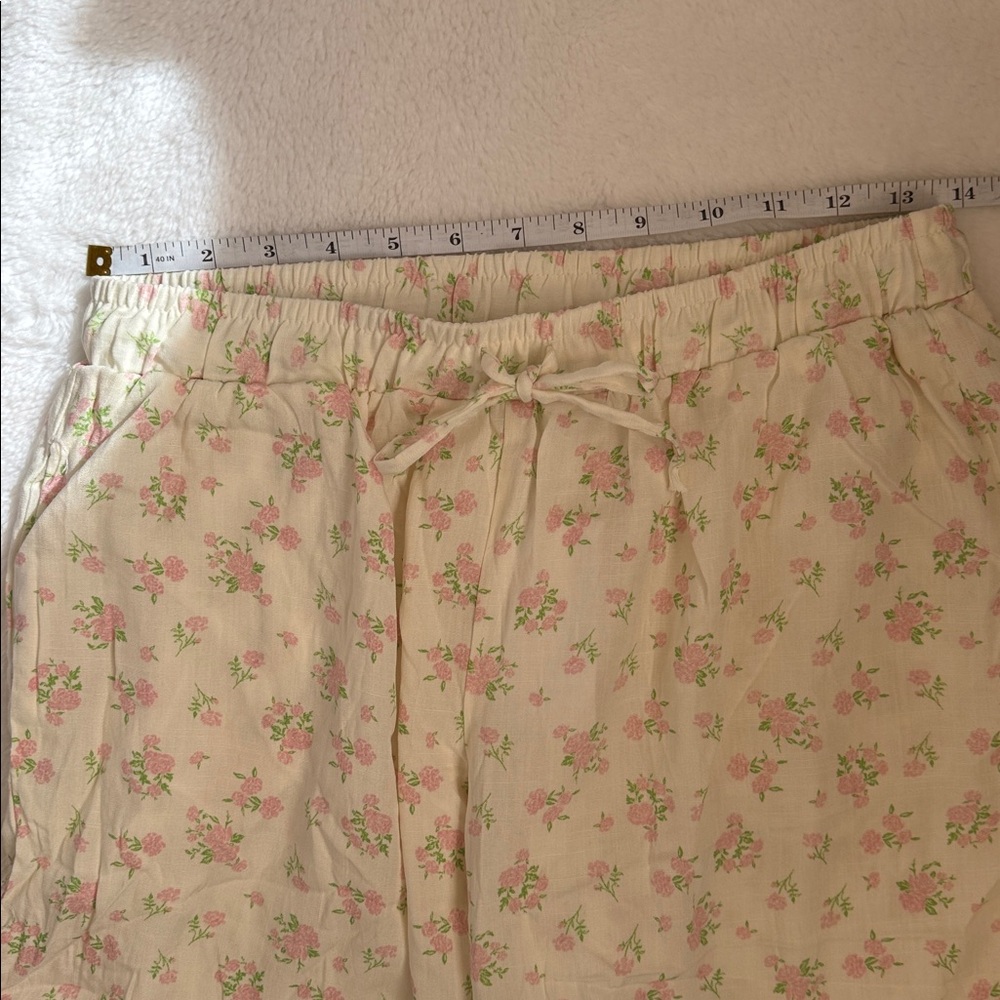 NWT Dippin' Daisy's Pink Floral Lounge Pants Size M - Picture 8 of 13